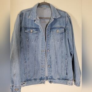 Hengsheng Distressed Jeans Jacket Size S